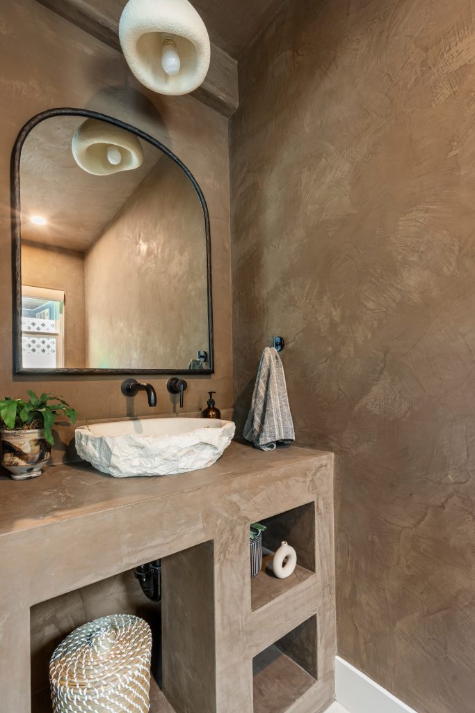 Modern Simplicity Powder Room Remodel - 2