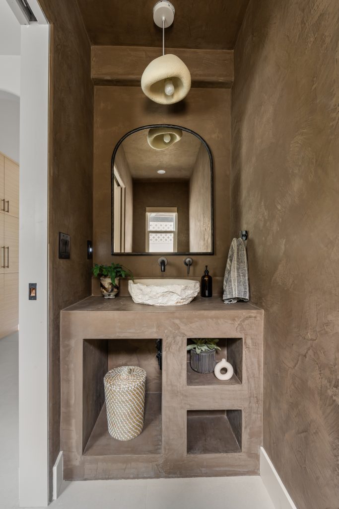 Modern Simplicity Powder Room Remodel - 1