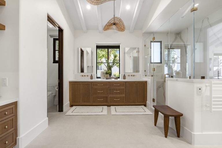 modern coastal living full bathroom remodel