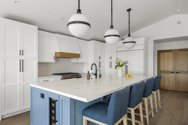 Modern Coastal Living Kitchen Remodel - Santa Lucia