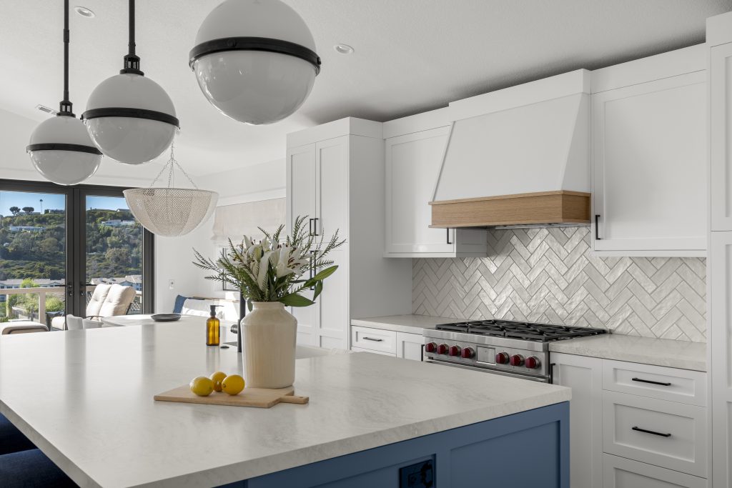 Modern Coastal Living Kitchen Remodel 2 - Santa Lucia