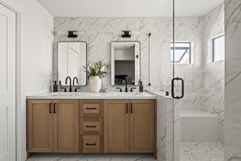 Modern Coastal Living Bathroom Remodel 2 - Santa Lucia