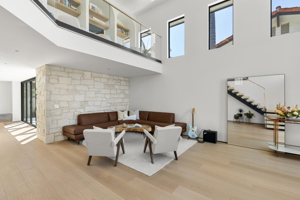 Modern Living Room Remodel and Renovation - Coastal Living
