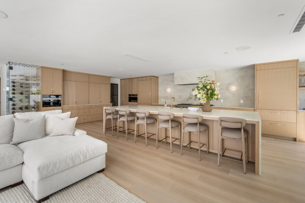 Modern Coastal Living Kitchen