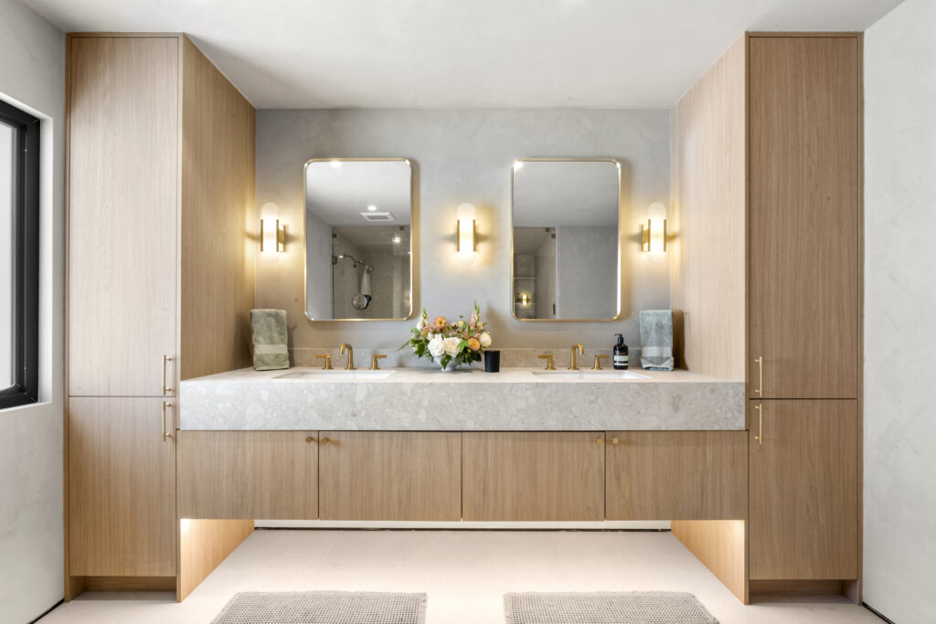 Modern Coastal Living Master Bathroom Remodel