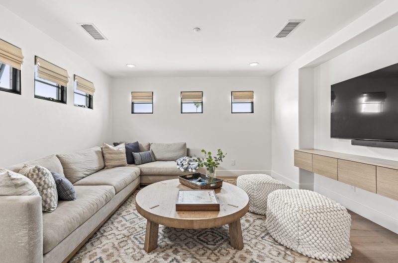 Spanish Bungalow Living Room Home Remodel